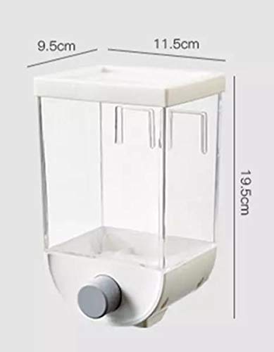Wall Mount Push Button Container 1100ML