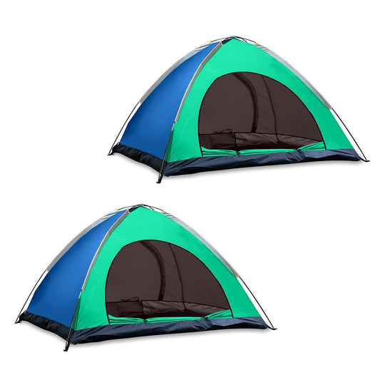 2 Person Waterproof Portable Camping Tentfor OutdoorsPicnicHiking Pack of 2