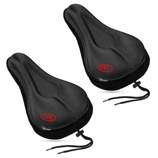 Silicone Gel Cycle Seat Cover Cycle Saddle CoverCycle Seat Cushion Pack of 2