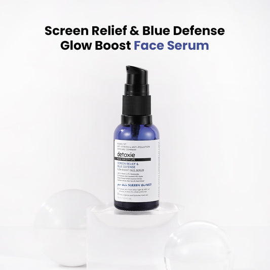 Screen Relief  Blue Defense Glow Boost Face Serum