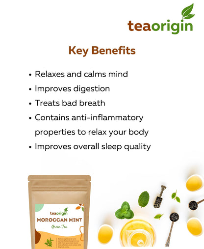 Tea Origin Moroccan Mint Green Tea