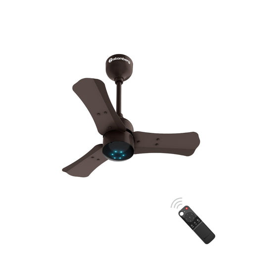 Atomberg Renesa 600mm BLDC motor Energy Saving Ceiling Fan with Remote Control  Earth Brown