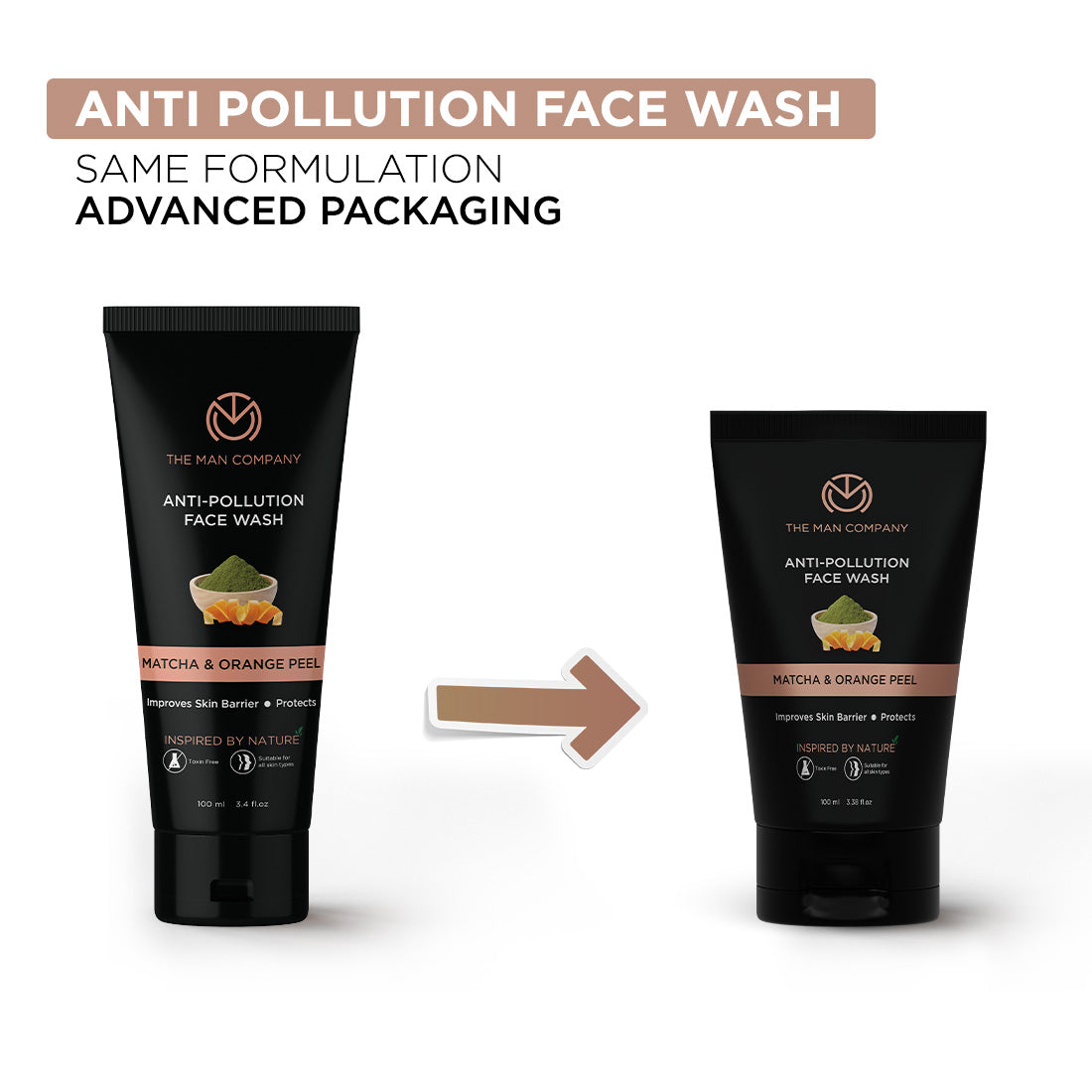 Anti-Pollution Face Wash  Matcha  Orange Peel