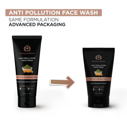 Anti-Pollution Face Wash  Matcha  Orange Peel