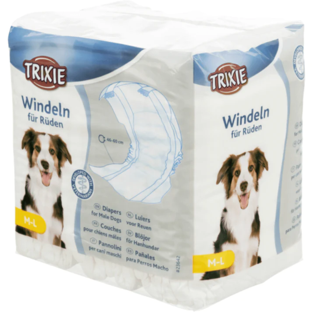 Trixie Diapers for Male Dogs 12pcs