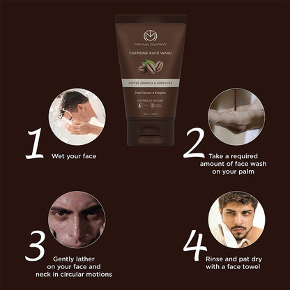 Caffeine Face Wash   Coffee Arabica  Green Tea