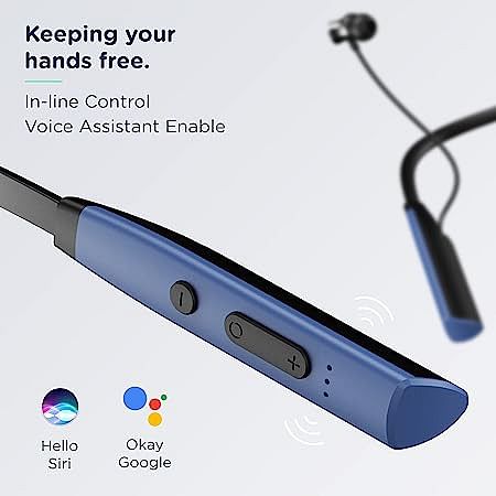 Pebble Flex Active Bluetooth Neckband Blue