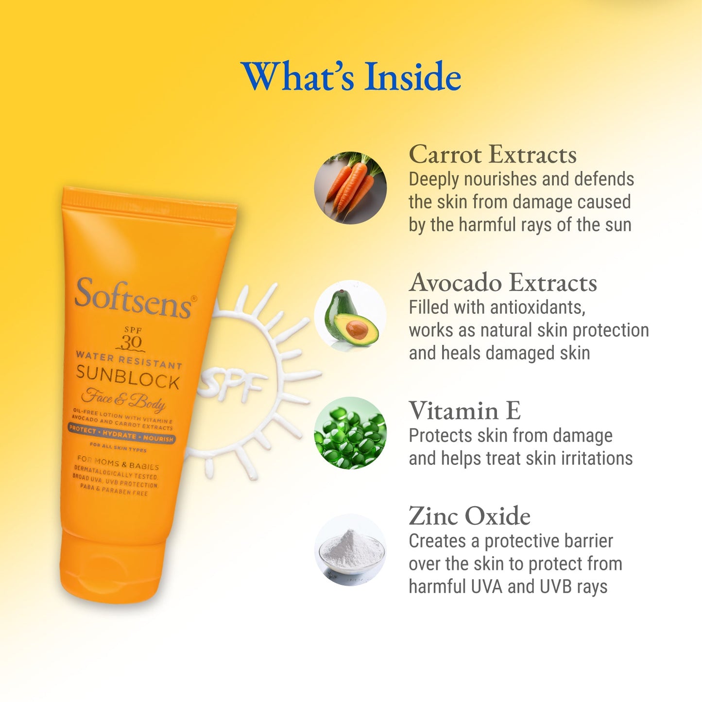 Natural Sunblock SPF 30 50gm