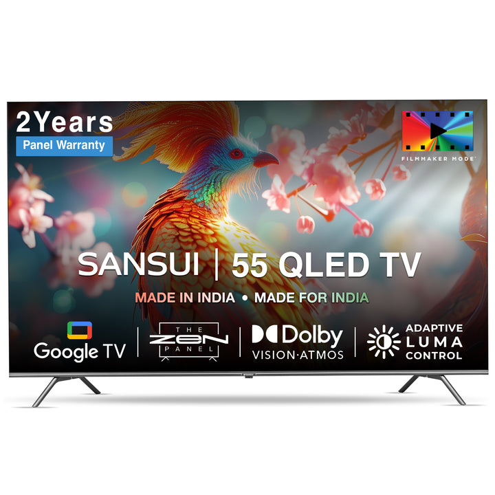 Sansui 140 cm 55 inches QLED 4K Google TV