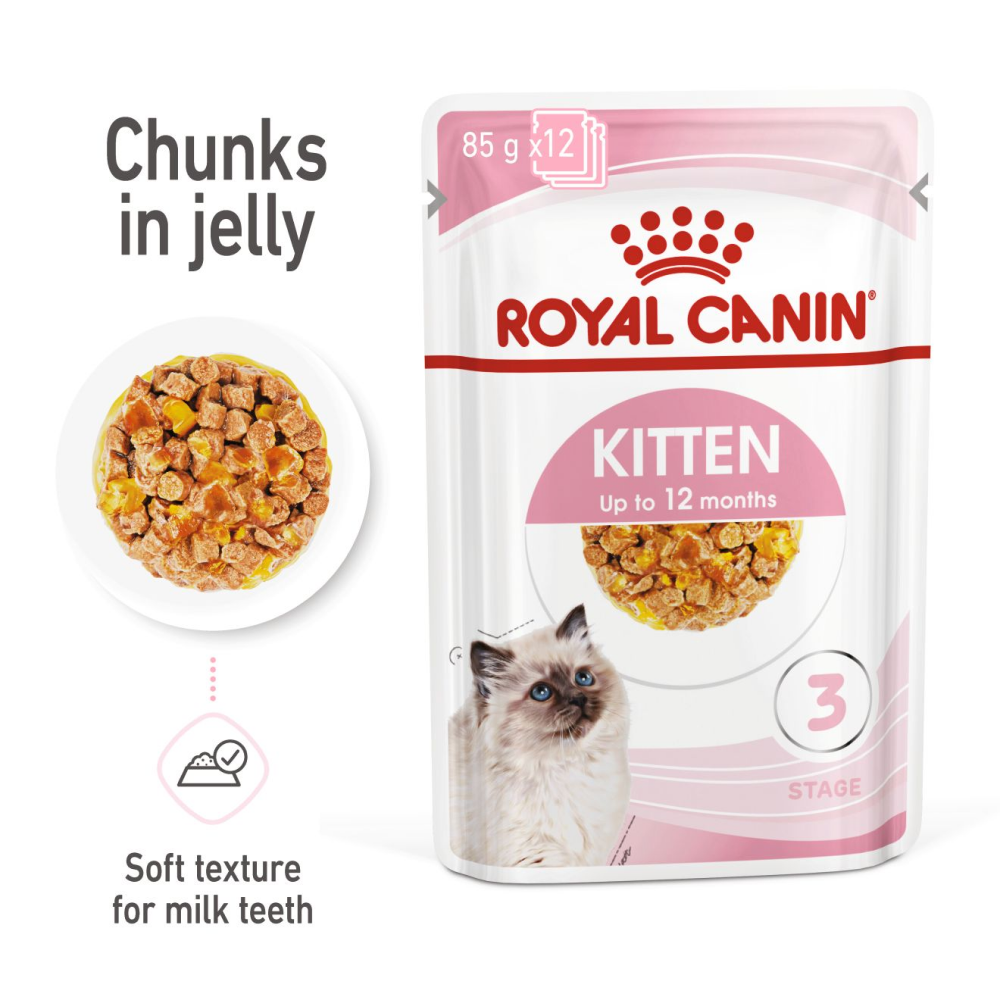 Royal Canin Kitten Jelly Cat Wet Food