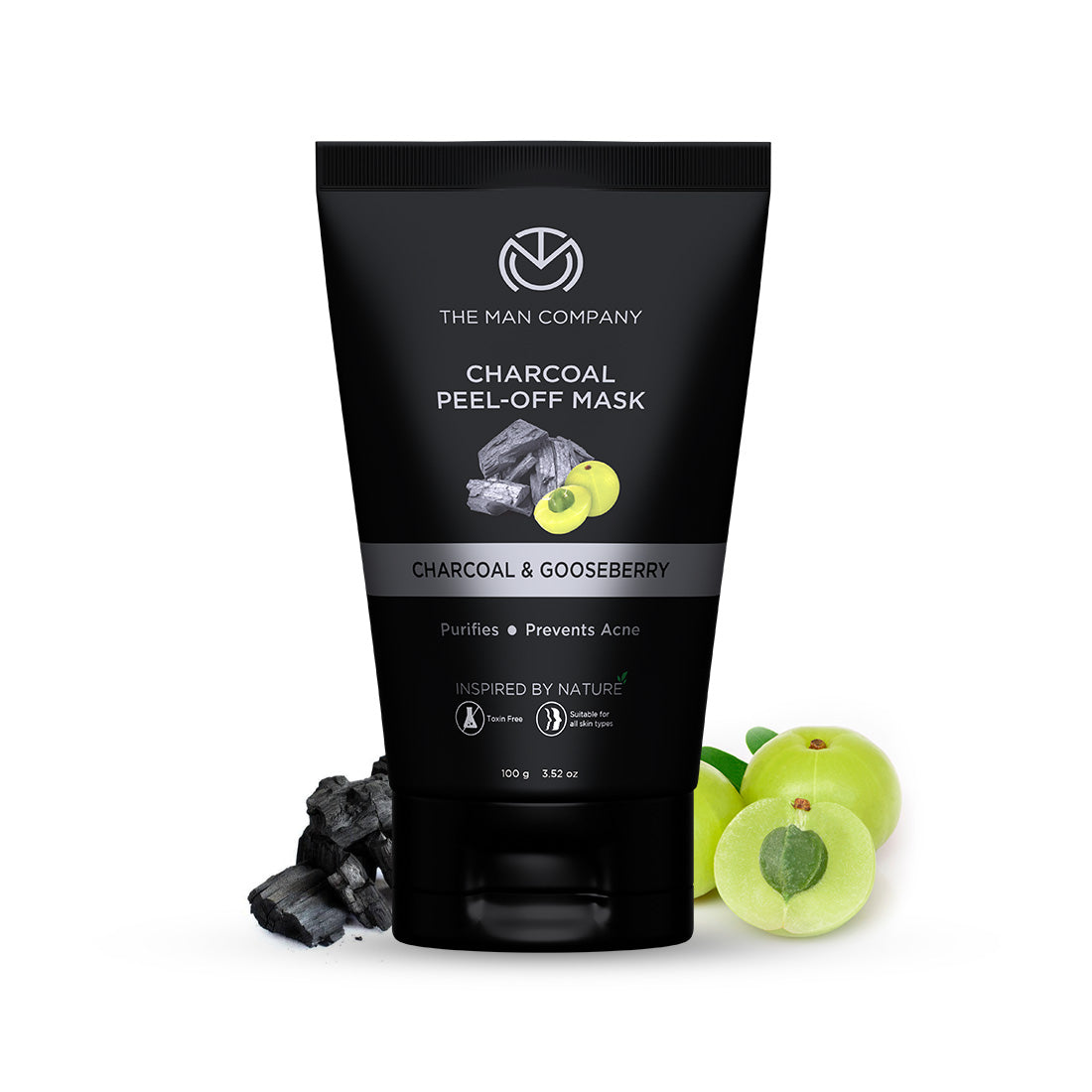 Charcoal Peel Off Mask  Charcoal  Gooseberry