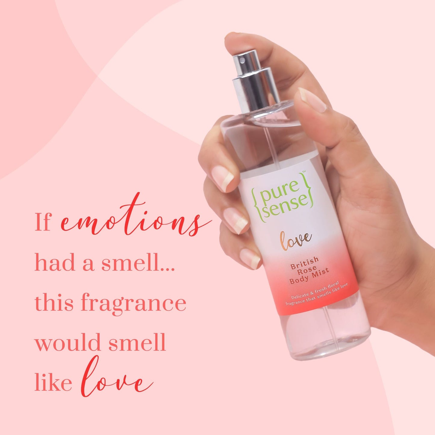 CRED Love British Rose Body Mist  From the makers of Parachute Advansed  150ml