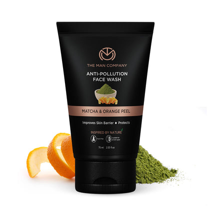 Anti-Pollution Face Wash  Matcha  Orange Peel