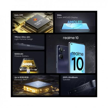 realme 10 Rush Black 64 GB 4 GB RAM