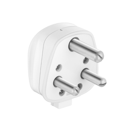 3 Pin Electric Plug Top 16A White 240V