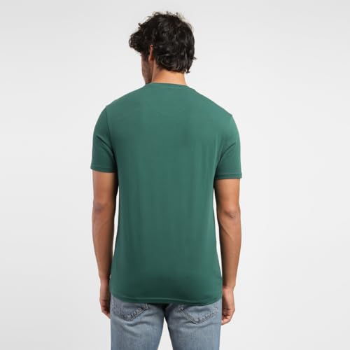 Levis Mens Regular Fit Graphic T-Shirt  Green