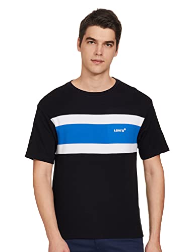 Levis Mens Relaxed Fit Colorblock T-Shirt