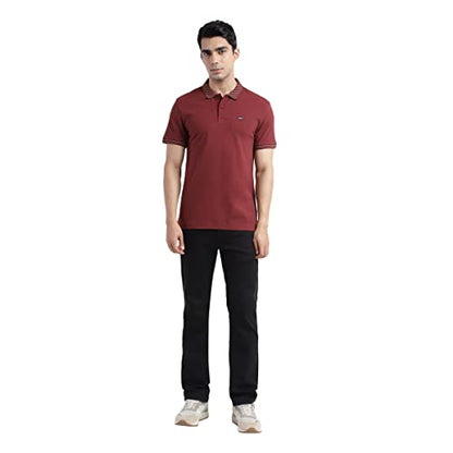 Levis Mens Regular Fit Solid Polo T-Shirt