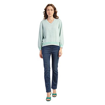 Levis Womens Cotton V-Neck Sweatshirt