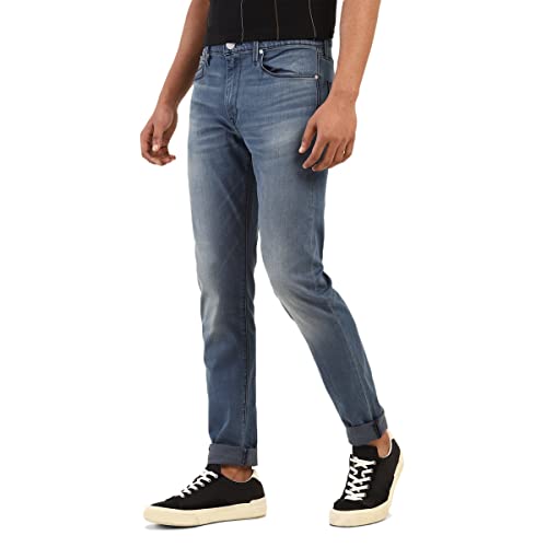 Levis Mens Mid Rise 512 Slim Fit Jeans  Slim Taper