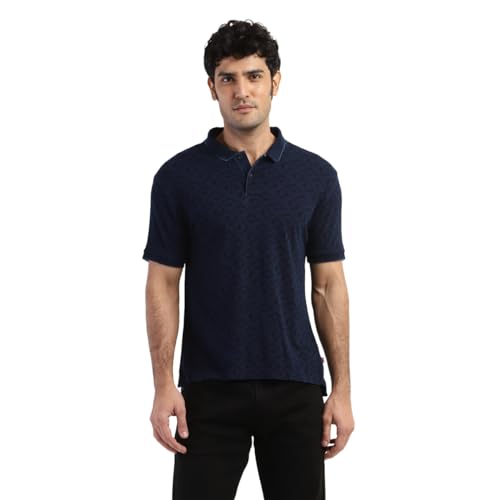 Levis Men Regular Fit T-Shirt-Blue