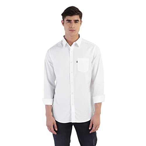 Levis Men Slim Fit Shirt-White