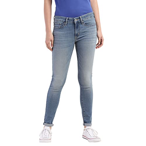 Levis Womens 711 Skinny Fit Mid Rise Jeans  Skinny