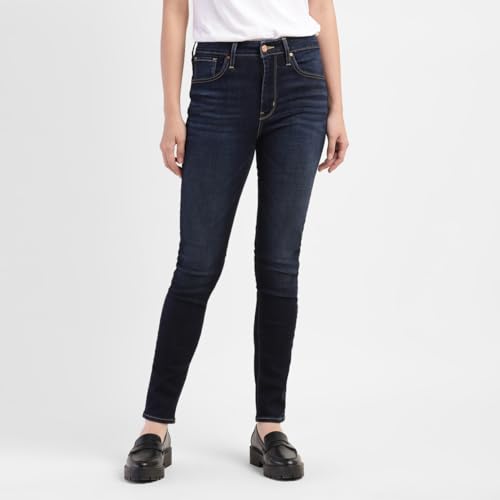 Levis Womens 721 Skinny Fit High Rise Jeans  High Skinny