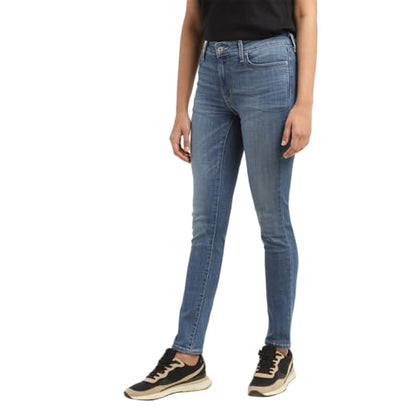 Levis Womens 711 Skinny Fit Mid Rise Jeans  Skinny