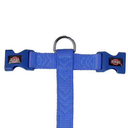 Trixie Premium H Harness for Dogs Royal Blue