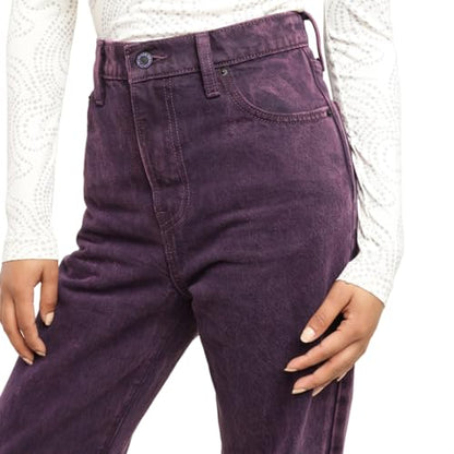 Levis Women Loose Casual Pants  RibCare Straight Ancle