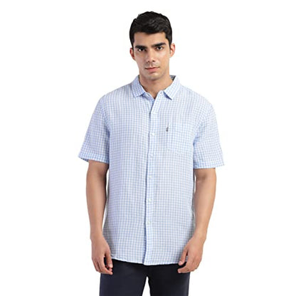 Levis Mens Checked Slim Fit Shirt - S