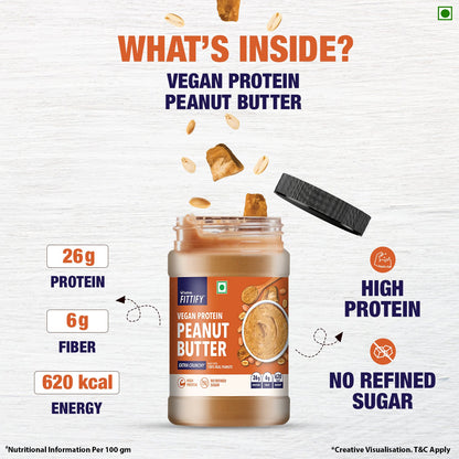 Saffola Fittify Vegan Protein - Peanut Butter