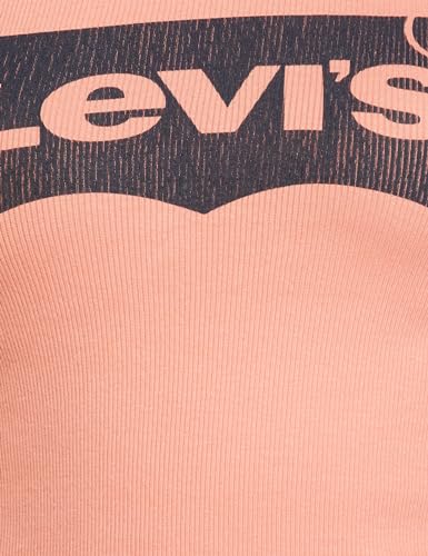 Levis Womens Slim Fit Brand Logo T-Shirt - M