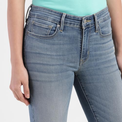 Levis Womens 712 Regular Fit Mid Rise Jeans  Slim