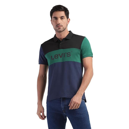 Mens Colorblock Slim Fit T-shirt