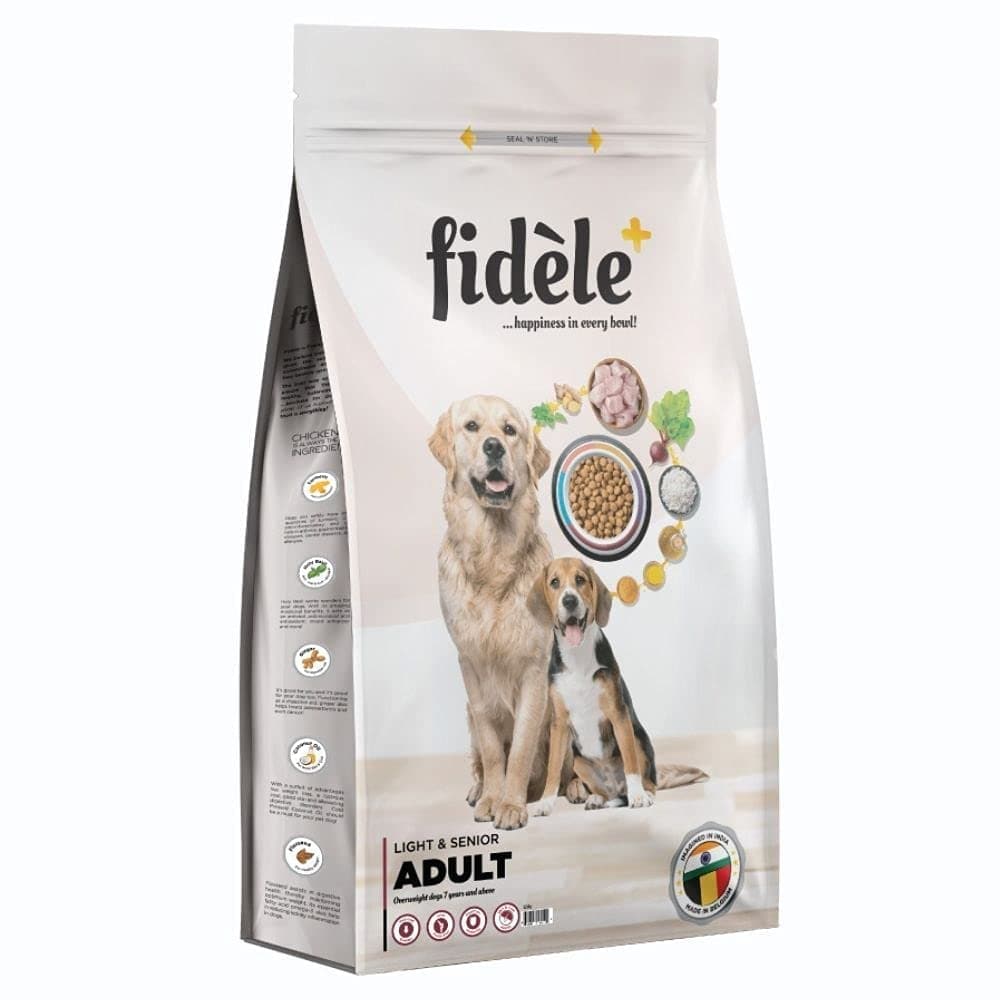 Fidele Plus Adult Light  Senior Dog Dry Food