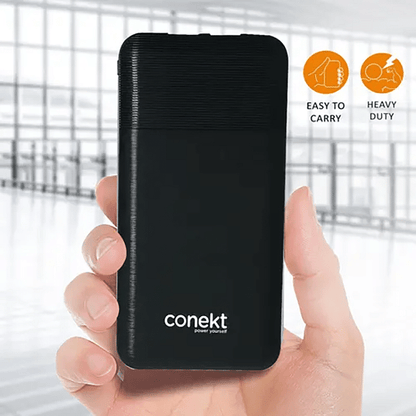 Conekt 10000 mAh Power bank Zeal Swift Black