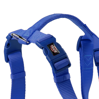 Trixie Premium H Harness for Dogs Royal Blue