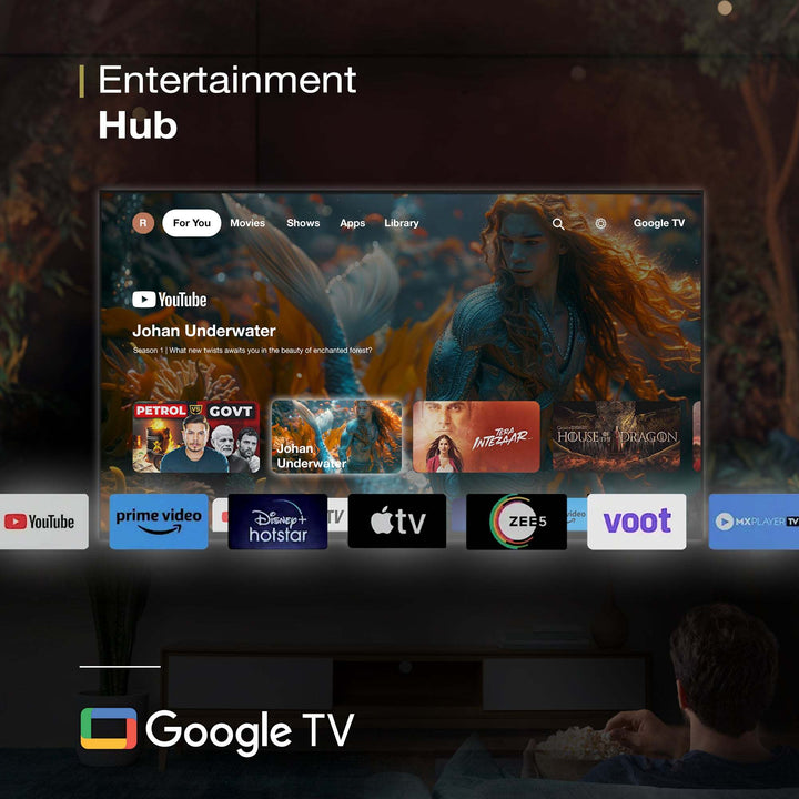 Sansui 109cm 43 inches Full HD Google TV