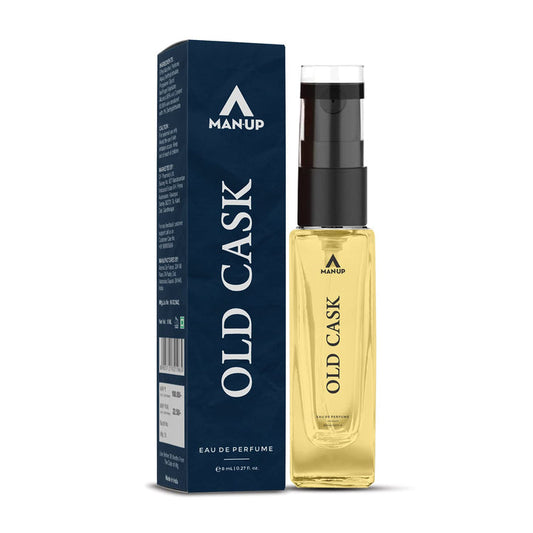 Man-Up Old Cask Perfume For Men, Premium Long Lasting Fragrance, 8ml Pack of 100