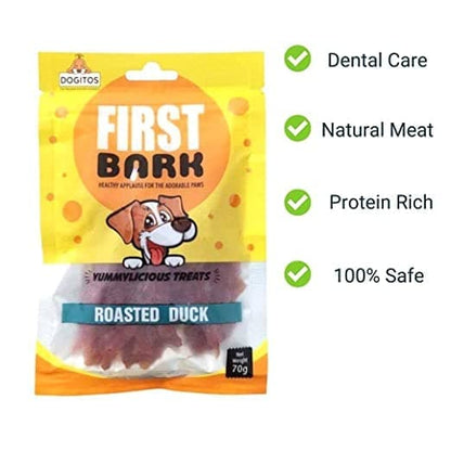 First Bark Soft Roasted Duck Dog Treats