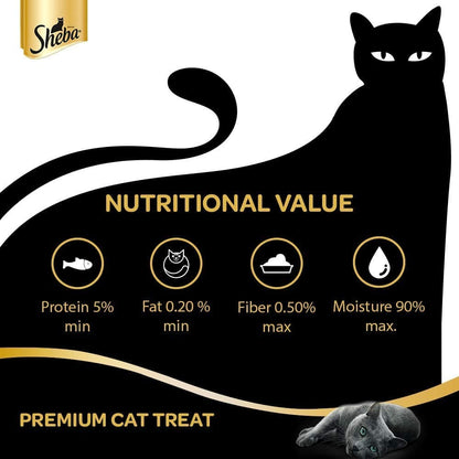 Sheba Chicken  Chicken Whitefish Sasami Selection Melty Premium Cat Treats