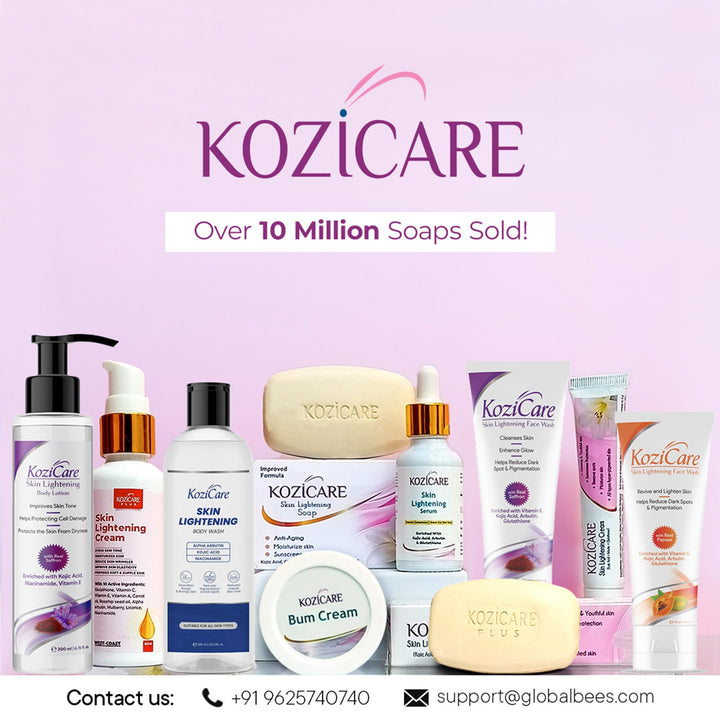 Kozicare Kojic Acid Soap  Glutathione Soap  Glycerin Mint Soap  Detan Soap  Bath Soap Combo Offers  Soaps for Bath  Bathing Soap  Refreshes  Cools Skin  Gives Natural Glow - 75 Gm