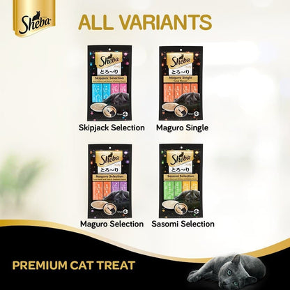 Sheba Chicken  Chicken Whitefish Sasami Selection Melty Premium Cat Treats