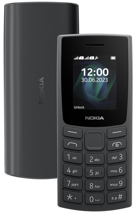 Nokia All-new 105 Single Sim Keypad Phone with Built-in UPI Payments Long-Lasting Battery Wireless FM Radio  Charcoal