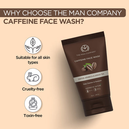 Caffeine Face Wash   Coffee Arabica  Green Tea