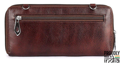 THE CLOWNFISH Dark Brown Womens Wallet