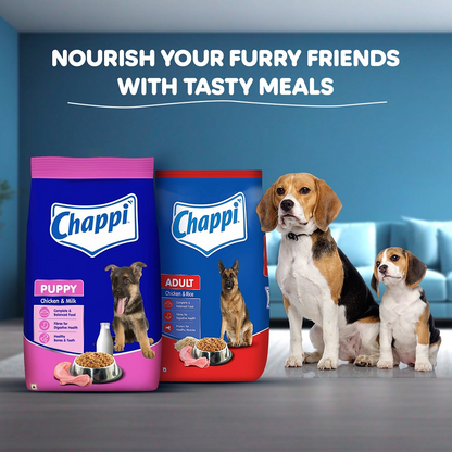 Chappi Chicken  Milk Dry Puppy Food