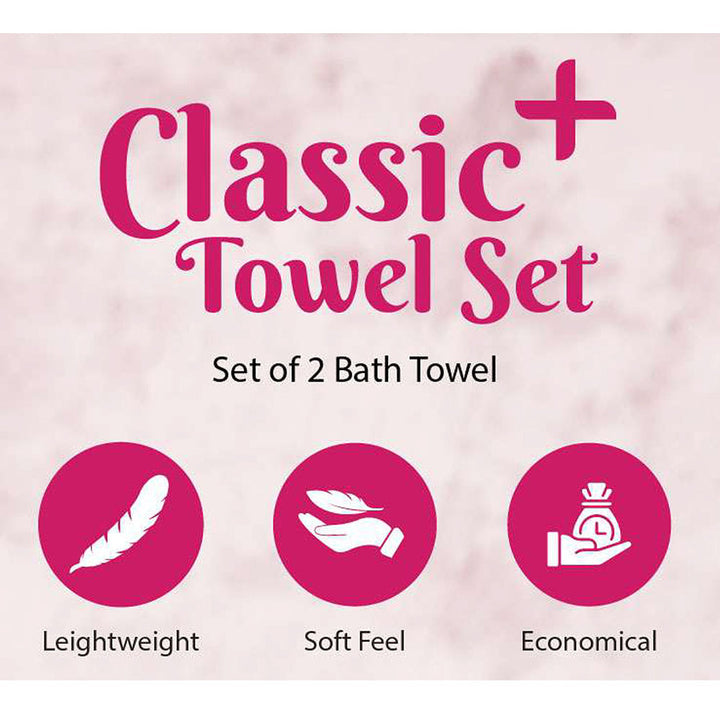 Welspun Classic Plus Bath Towel Set of 2